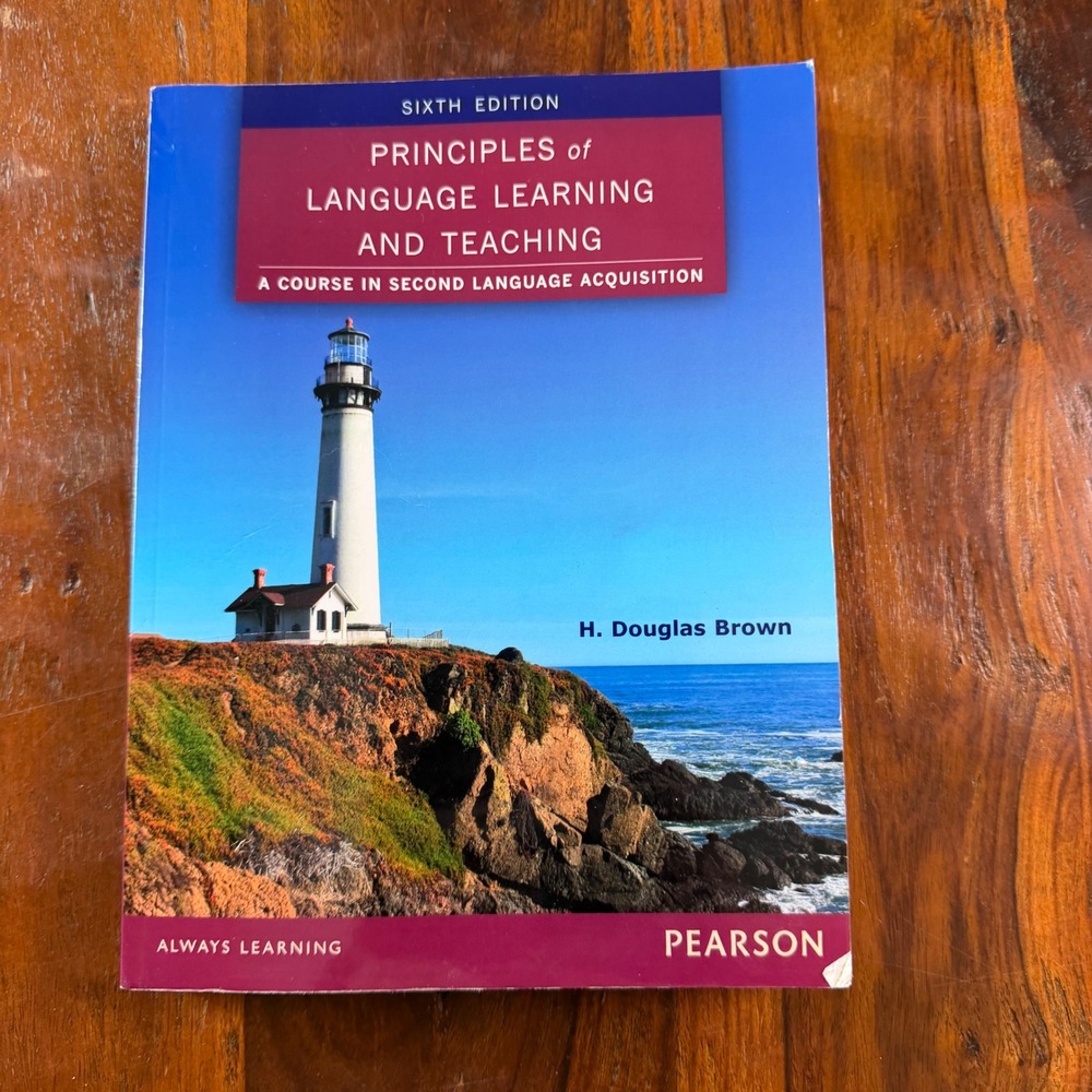 Principles of Language Learning and Teaching 6th Ed H. Douglas Brown Pearson